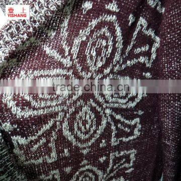 Jacquard Sweater 100%Acrylic Lady Top Sweater photo-3