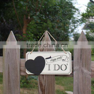 I Do Hanging Board Wedding Indicator Decoration Wood Craft photo-5