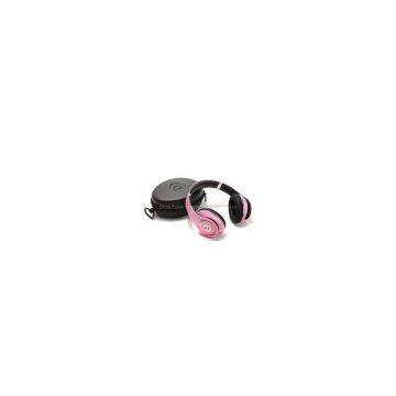Monster Beats by Dr Dre Studio Headphones-Pink
