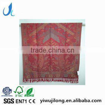 High quality winter classic style pashmina scarf paisley shawl