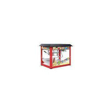 Painting Iron Countertop Popcorn Machine With Organical Glass For Snack Shop