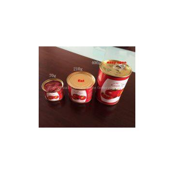 To Africa canned tomato paste