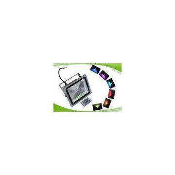30W RGB Led Flood Light Outdoor Security Lighting with Memory Function and Remote