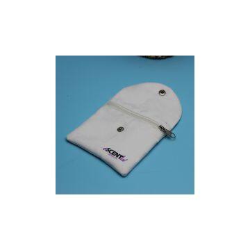 small drawstring polyester mesh dust pouch