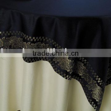 100% polyester banquet table cloth