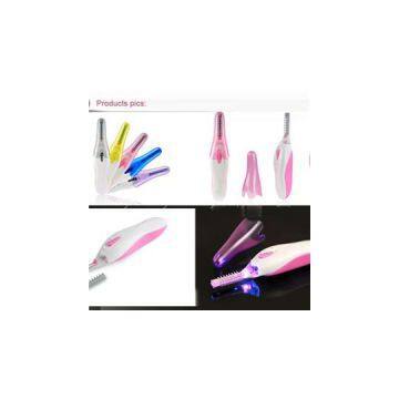 LED plastic Electric Heated Eyelash Curler