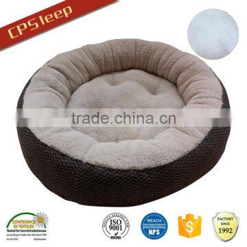 Hot Selling Fashion Polyester Fiber OEM dog bed medium size