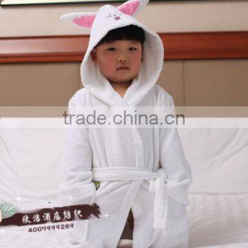 Cute children bathrobe