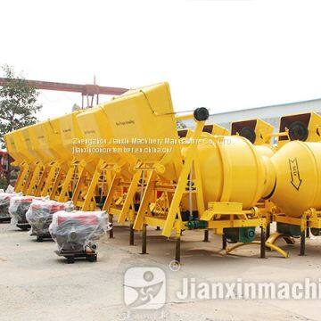 Self loading JZR350 concrete mixer