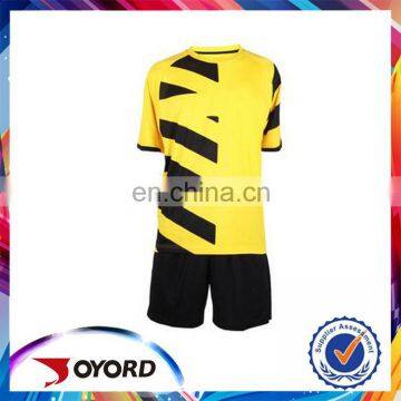 Top quality fabric comfortable football jersey set