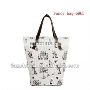 Fahionable Jimmy comic printed canvas bag