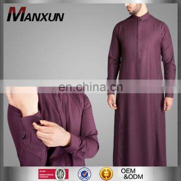 New Style Men Shirt Design Middle East Ethnic Region Islamic Clothing Type Abaya Muslim Men Jubah Thobe/Thawb Clothing