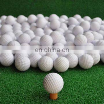 White Indoor Outdoor Training Practice Golf Sports Elastic PU Foam Ball