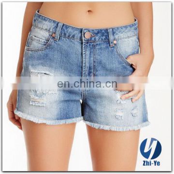 OEM jeans factory price women's denim shorts