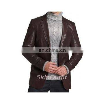 Mens Leather Blazers