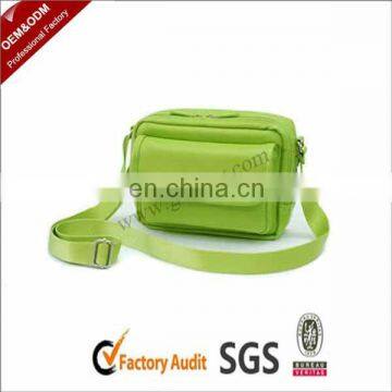 Green multifunction dslr shoulder camera bag