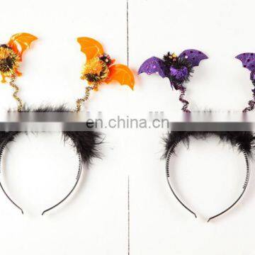 Halloween Accessories Headband With Black Feather Craft for Adult Favor photo-2