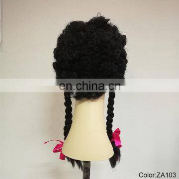 Cute Wigs Black Curly Braids Wigs for Party P-W205 photo-3