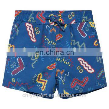 digital print kids xxx custom made boys swim trunks xxx boardshorts