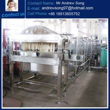 Auotmatic Steam Heating Tunnel Pasteurizer for Glass Bottle/cans/jars photo-4