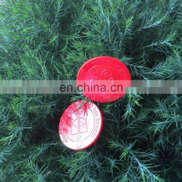 SGS Printing the Logo Shopping Trolley Plastic PS Fruit Coins photo-2