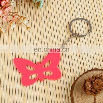 Wholesale Cheap items to sell Butterfly key chain keychain ring