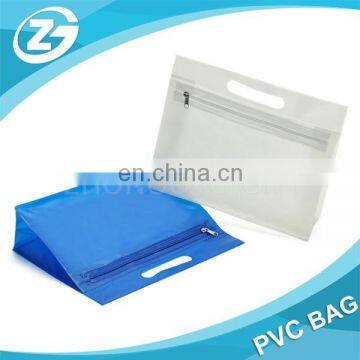 Clear PVC Makeup Bag / Zipper Front photo-3