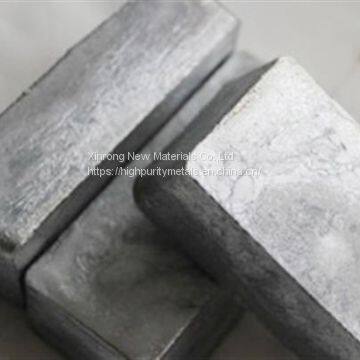 High Purity Tellurium Metal Ingot 99.99% 4n With Widely Application
