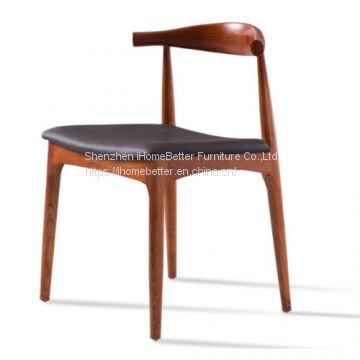 horn contracted computer chair home chair restaurant chair wood chair