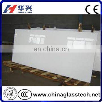 Standard Size 3300*2440mm Cut to Size Decorative White Laminated Glass