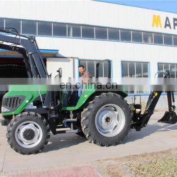 110hp AC Farm Tractor 1104 Tractor Grader Blade and Front Load photo-4