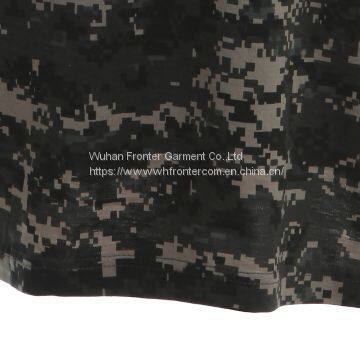 Fronter Produce FS011 Woodland Camo t Shirt With Collar photo-5