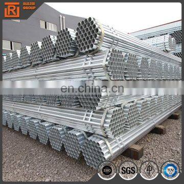 Hot Dipped Galvanized Steel Pipe Z200g, Caliber 48.3x3 mm Scaffolding Pipes Actual Weight Delivery