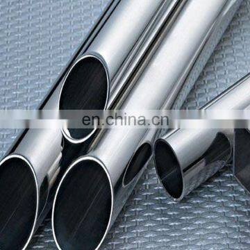 Round shape welded ASTM A213 A312 A554 stainless steel pipe in good stock for decoration and pipe