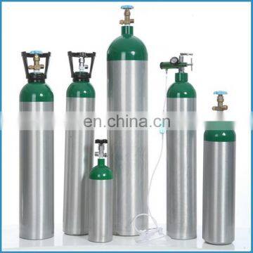 sell DOT-3AL oxygen gas cylinder 20oz aluminum tank