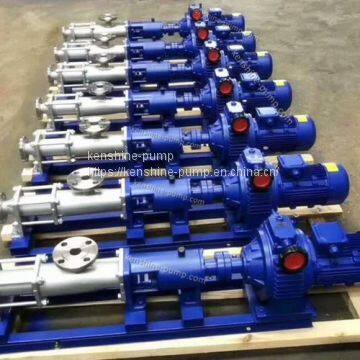 FG Stainless steel corrosion resistant screw pump