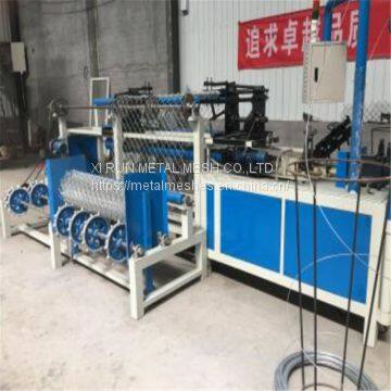 High Speed 250m2/ Hour Iron Fully Automatic Chain Link Machine For 2-6m Width photo-4