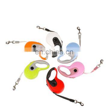 Wholesale Adjustable Retractable Climbing Rope Nylon Double Custom Print Logo Heavy Duty Luxury Slip Clip Pet Dog Leash photo-5