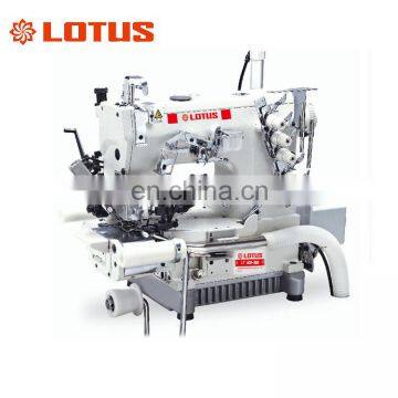 LT 600-38UTD Direct Drive Right Cutter Cylinder Bed Industrial Interlock Sewing Machine With Auto Trimmer photo-2