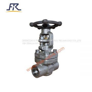 F304 Stainless Steel SW Ends  Globe Valve