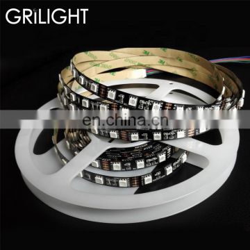 Alibaba best sellers smd 5050 rgb black pcb full spectrum led strip lighting