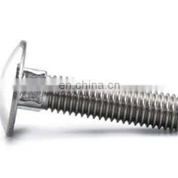 Factory Price Carriage Bolts Grade4.8 8.8 Round Head Square Neck for Wood to Metal Fastening photo-2