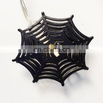 Halloween Lights Hot Selling High Quality Indoor Led String Printing Scary Spider Web Light for Holiday Pendant Decoration