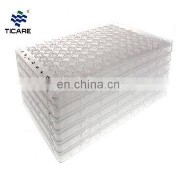 Chemical Transparent Plastic 48 96 Well PCR Plate for Lab