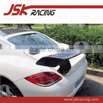 T STYLE CARBON FIBER REAR SPOILER FOR 2005-2012 PORSCHE CAYMAN 987 (JSK230712)