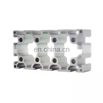 Structure Silver Anodized Non-standard 60120 Slot 8 Industrial Aluminum T-slot 60*120 Extrusion Profile customized