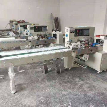 Flow Automatic Individual Face Mask Packing Machine For Packaging Medical Mask photo-5