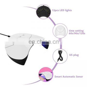 Phototherapy nail dryer Machine 36w Intelligent Induction LED Nail Lamp Salon With Ultraviolet  Automatic Timing Dryer B1