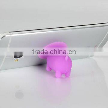 LOT Pink Piggy Sucker Mobile Phone Stand Silicone Phone Holder photo-2