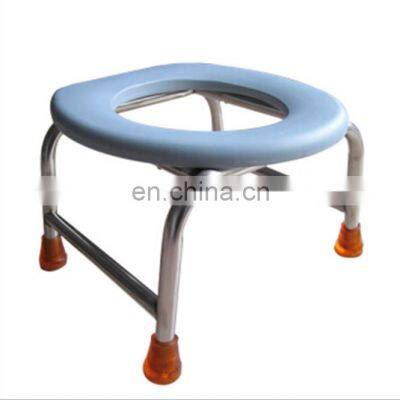 Adjustable Space Saving Portable Commode Toilet Chair For Elderly